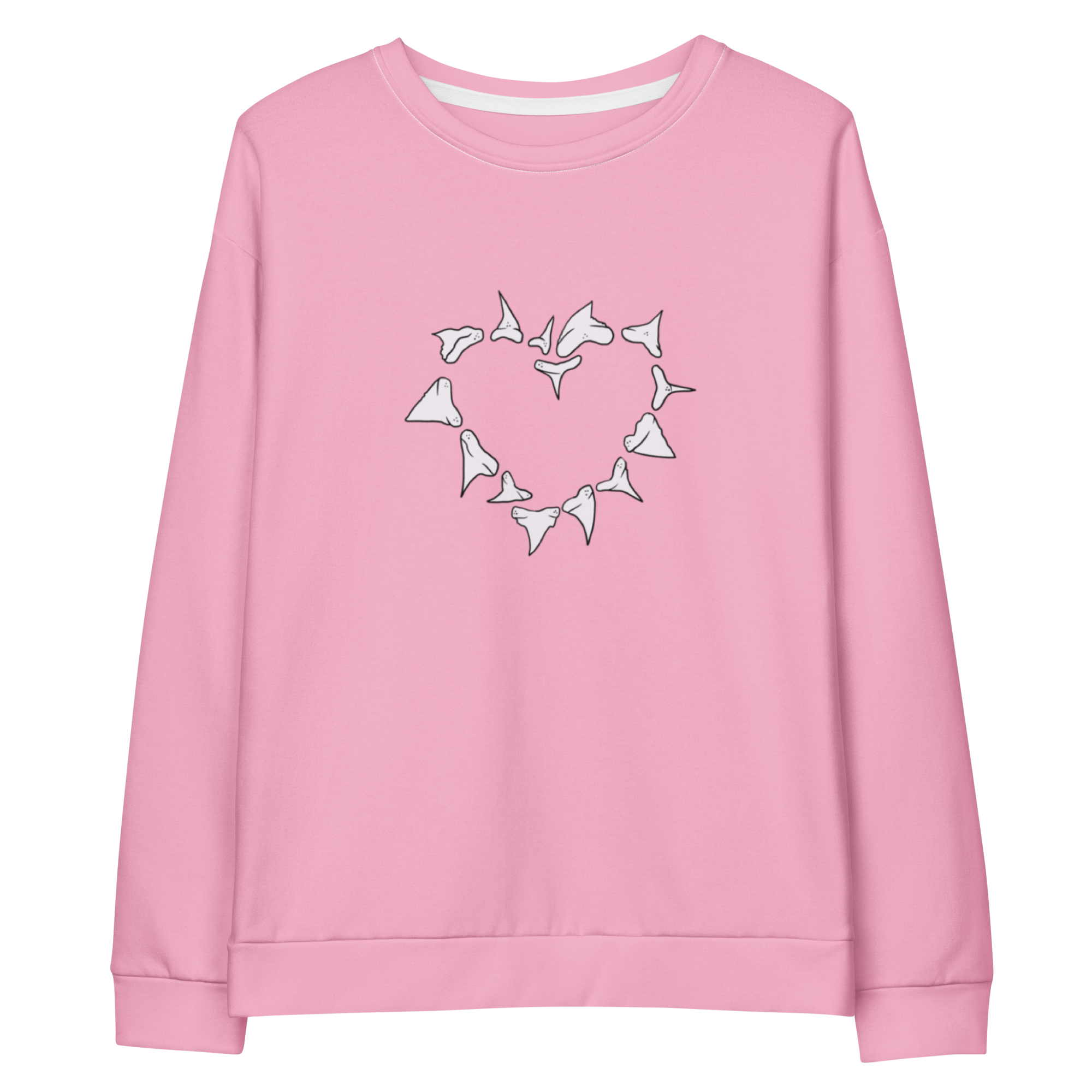 Shark Love Sweatshirt in Cotton Candy