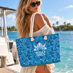 RS Blue Scales Weekender Bag in Blues