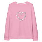 Shark Love Sweatshirt in Cotton Candy