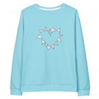 Shark Love Sweatshirt in Blizzard Blue